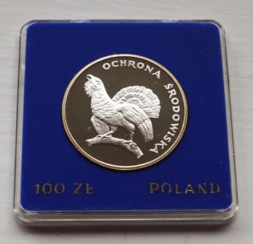 100 zł Głuszec 1980 rok