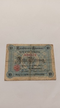 10 Pfennig 1917 rok  Niemcy 