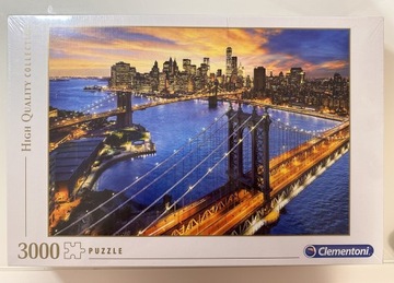 Puzzle Clementoni 3000 New York HQ - nowe, folia