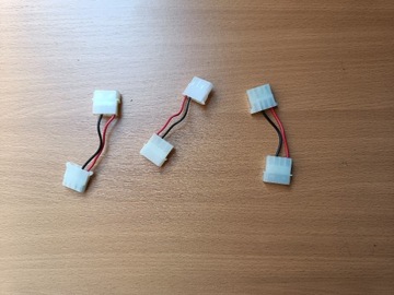 Przedłużacz molex ide zasilający 10cm