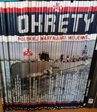 59 tomików dotyczących Polskiej Marynarki Woj. 