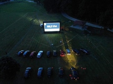 Sprzedam kompletne kino plenerowo-samochodowe 