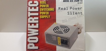 zasilacz microATX PowerTec MS 250-SF 250W mały