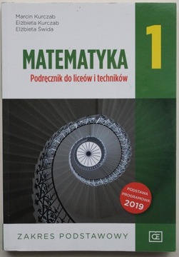 Matematyka 1 - Zbiór zadań - podstawowy - Kurczab