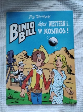 Binio Bill kręci western i w kosmos Wróblewski 