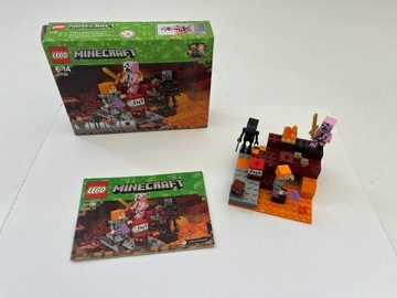 Klocki LEGO Minecraft Walka w Netherze 21139