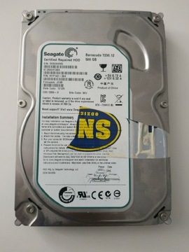 Dysk twardy HDD 500gb seagate