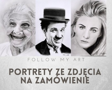 Portret rysowany ze zdjęcia, pomysł na prezent