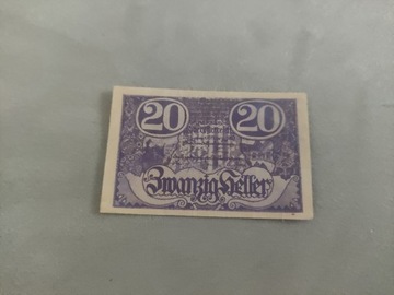 20 Heller 1920 Górna Austria 