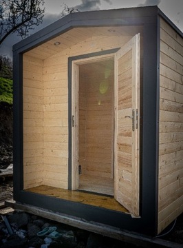 Sauna ogrodowa fińska,