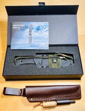 Nóż TRC Knives South Pole Kapuga Edition + pochwa