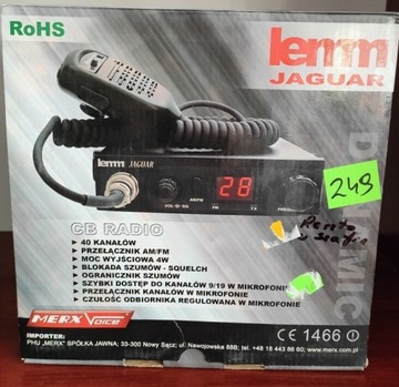 CB Radio MERX Voice lemm JAGUAR