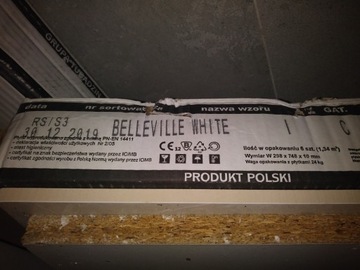 Płytki ścienne Tubądzin Belleville White 60 zł/m2