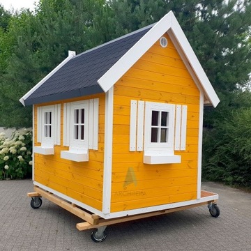 domek drewniany dla dzieci
