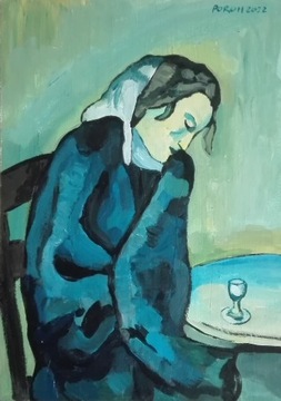Pablo Picasso, Kobieta, 21x29,7 cm.