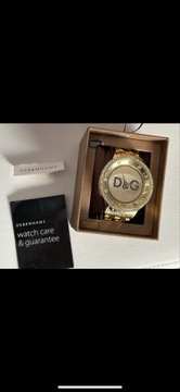 Zegarek D&G złoty 