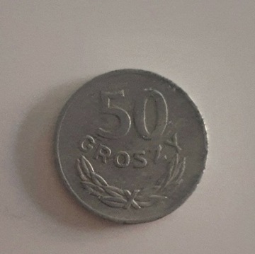 50 groszy 1977 PRL 