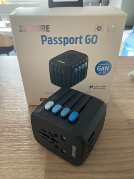 Zendure Passport Go adapter podróży 30W UE USA UK