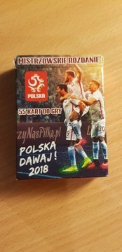 Gra karciana Cartamundi PZPN Karty POLSKA Poker