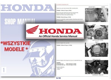 Instrukcja obslugi Honda WSZYSTKIE MODELE Serwiso