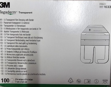 Opatrunek 3M TEGADERM 7 cm x 8,5 cm op. 100 szt.