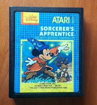 Sorcerer's Apprentice Atari 2600 VCS