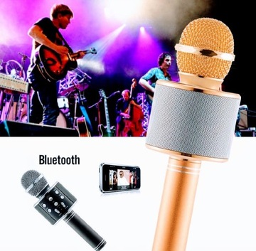 Mikrofon KARAOKE bluetooth! Idealny na prezent! 