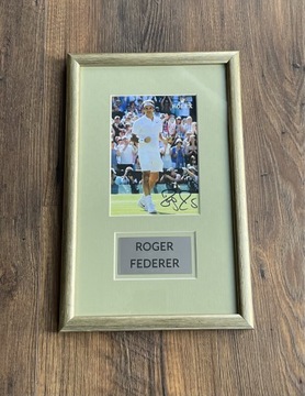 Roger Federer - oryginalny autograf legendy tenisa