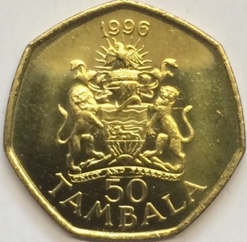 MALAWI 50 TAMBALA 1996 UNC