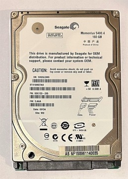 Dysk Seagate ST9160827AS 160GB SATA