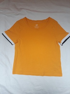 Koszulka t-shirt roz 134/140 H&M