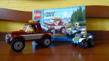 Klocki Lego City 4437 Pościg Policja Leśna