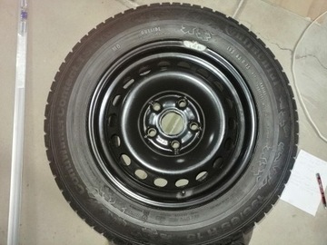 Opony zimowe 195x65x15 do VW rozstaw  5x112 