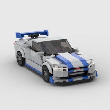 Klocki Nissan R34 GTR