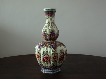 Dekoracyjny wazon Delft Polychrome