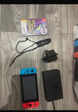 Konsola Nintendo Switch plus gra