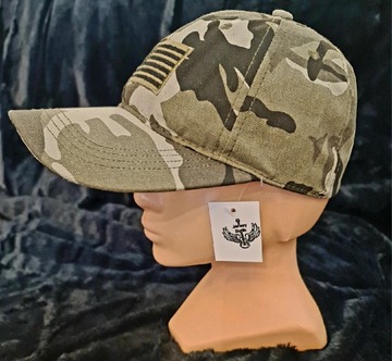 Czapka z daszkiem Militarna Unisex 