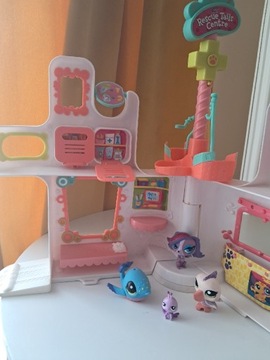 Domek szpital  Littlest Pet Shop LPS zestaw