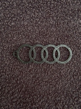 Brelok Audi Klasyk - Druk 3D - Czarny