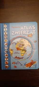 Książka dla dzieci Mój pierwszy atlas zwierząt