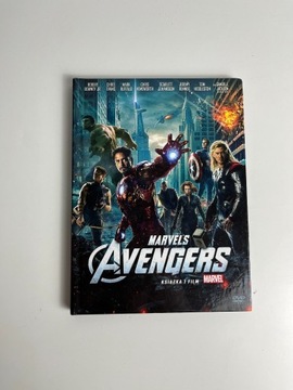 Film Marvels Avengers Marvel książka jak nowy DVD