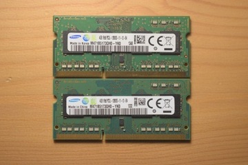 RAM SAMSUNG 2x4GB PC3L-12800S 11-12-B4