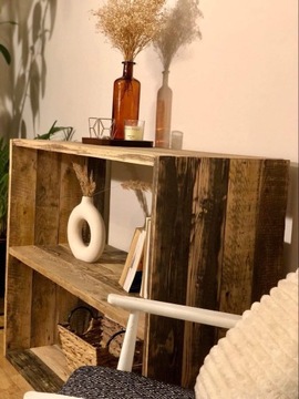 Regał / szafka / półka loft rustic stare drewno