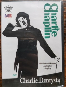 Charlie Chaplin płyta DVD Charlie dentystą w folii