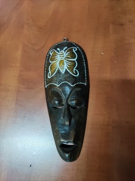 Drewniana maska afrykańska 
