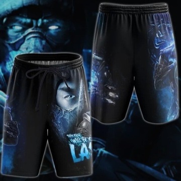 Shorty XL spodenki treningowe mortal kombat walki