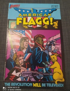 Komiks American Flagg #12 1984