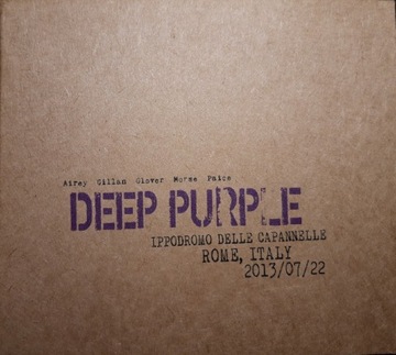 Deep Purple – Live In Rome 2013 (2xCD, 2019)