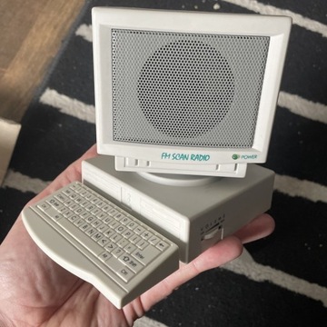 1990’s Retro Mini PC FM Auto-Scan Radio Computer