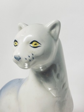 Porcelana Figurka Puma - Połonne lata 70te Vintage